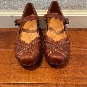 Leather Dansko Heels